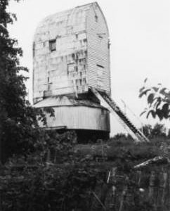 New Mill, Cross in Hand, with sweeps and fantail missing