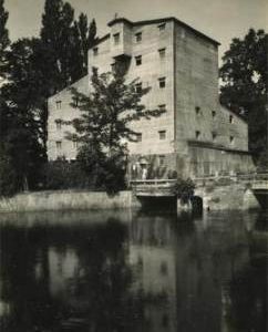 Downstream view, White Mill, Sturry, Canterbury