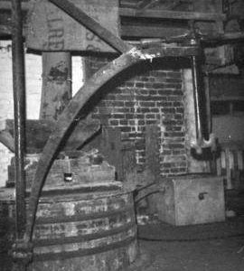 Jib for raising stones, Waltham Chase Mill, Bishop's Waltham