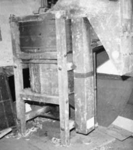 Dressing machine, Efford Mill, Milford on Sea