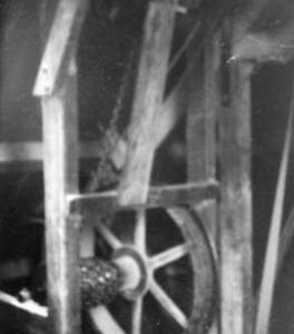 Sack hoist, Horsebridge Mill, Kings Somborne