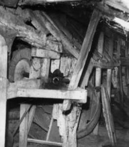 Roof rafters, Barton Mill, Old Basing