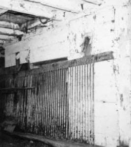Hursts and weed grid, Manor Farm Mill, Broughton