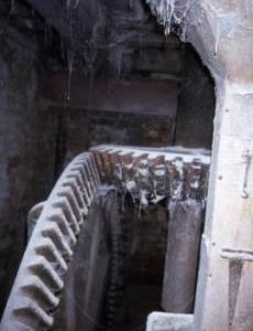 Pit gear, Scarthing Moor Mill, Weston