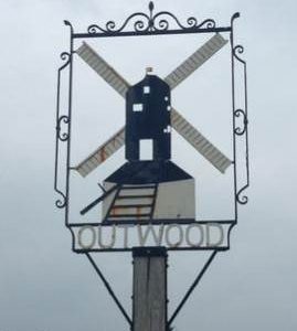 Outwood village sign, Surrey