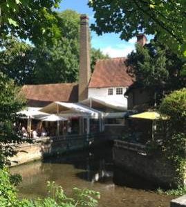 The Kingsbury Waffle House, watermill, St Albans