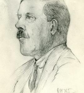Unknown man - drawing