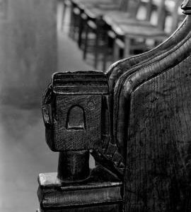 Thornham Church, Norfolk, bench end
