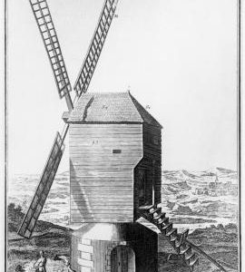 Mill engraving from a French book