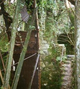 China stone w-w St Stephen-in-Brannel - 35' waterwheel