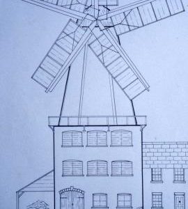 Hull Beverley Road paper mill - drawing