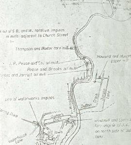 Hull - River sketch map - annotated
