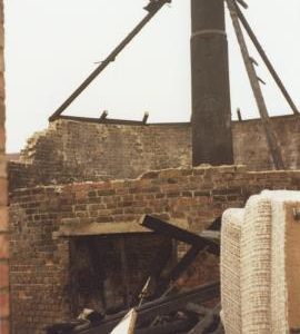 Northumberland Heath post mill remains