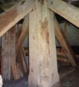 Main post and quarterbars, Hogg Hill Mill, Icklesham