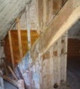 Partitioning and quarterbar, Hogg Hill Mill, Icklesham