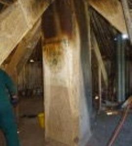 Main post and quarterbars, New Mill, Cross in Hand