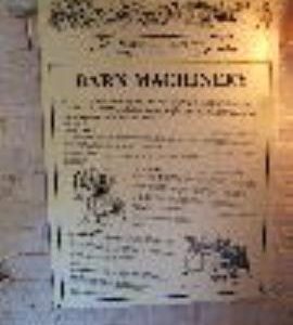 Shugborough Farm Mill, Shugborough Park, Colwich - info on farm machinery at mill