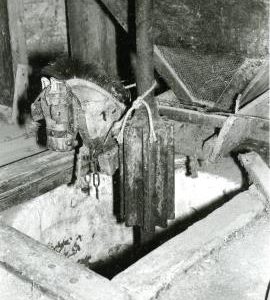 Interior, Moulin du Lauragais with a note from Claude Rivals