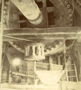 Interior, Moulin de Saint-Maxent, Somme, France