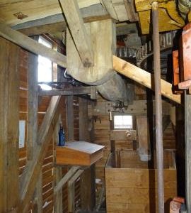 On spout floor, Aythorpe Roding post mill, Essex