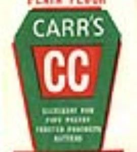 Carr's CC plain flour bag