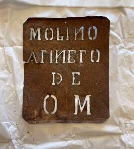 Stencil "Molino Atineto de OM"