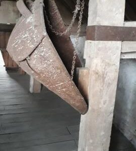 Mildenham Mill, North Claines - scoop on attic floor