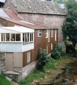 Mill from downstream, Talgarth, Powys