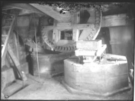 Interior - unusual arrangement of millstones