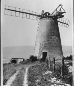 Ocklynge Tower Mill, Eastbourne, derelict
