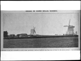 Sussex farm life showing two mills