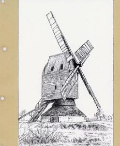 Crowland Post Mill Lincs