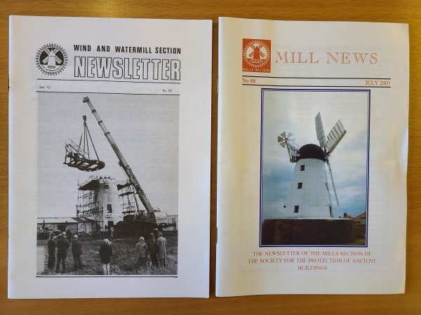 The Newsletter of the Mills Section of the Society for the Protection of Ancient Buildings, issues 50-88 (missing issue 73)