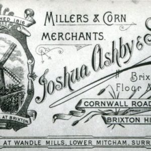 Joshua Ashby & Sons Business Card