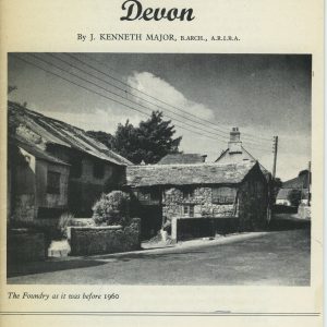 Finch Brothers' Foundry Sticklepath, Okehampton, Devon